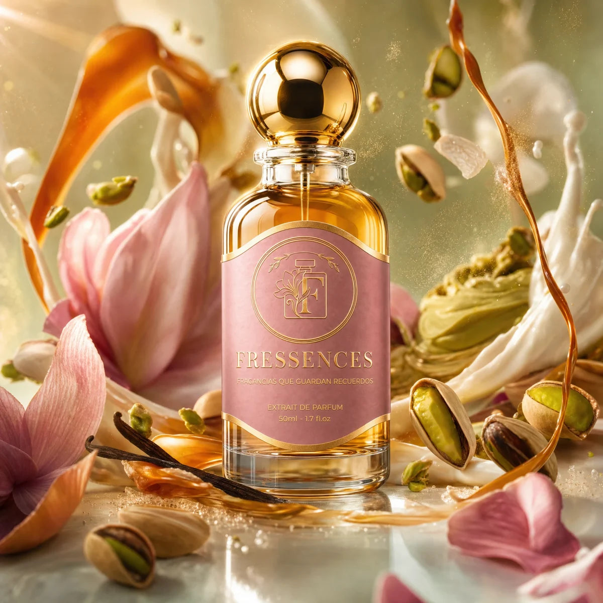 Escena de N°34 · Éclaire Pistache Experience, perfume inspirado en Éclaire Pistache de Lattafa